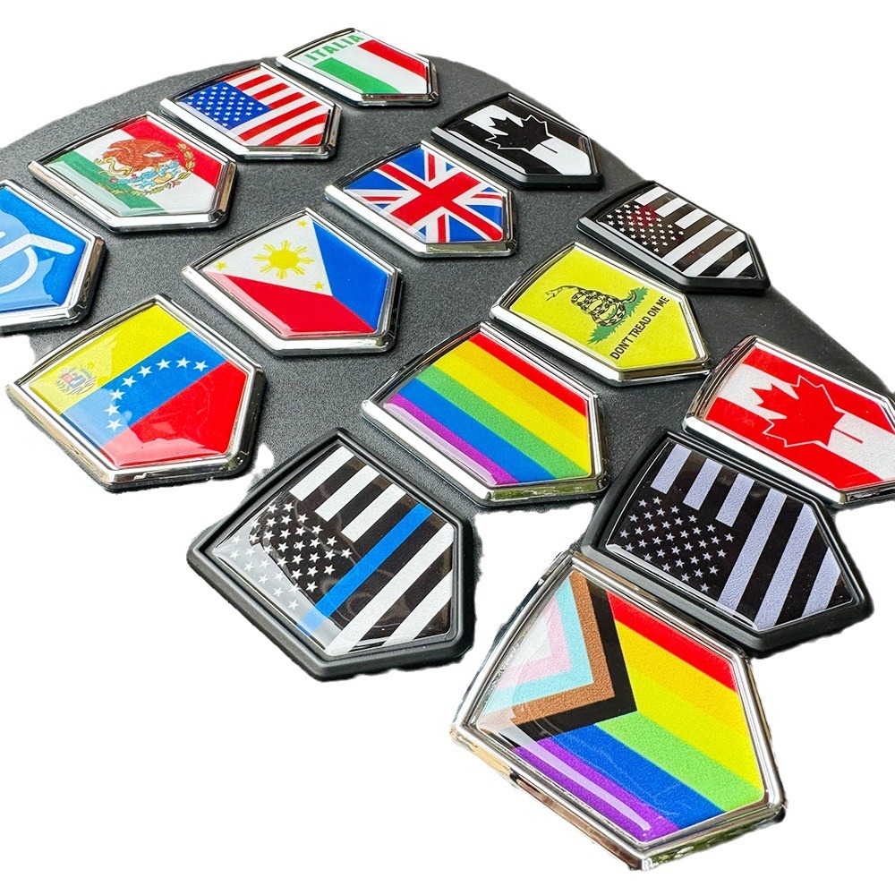 Custom Metal Car Sticker